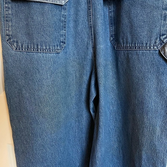 SOLD Disney Winnie the Pooh Blue Denim Jean Overalls - Picture 8 of 12